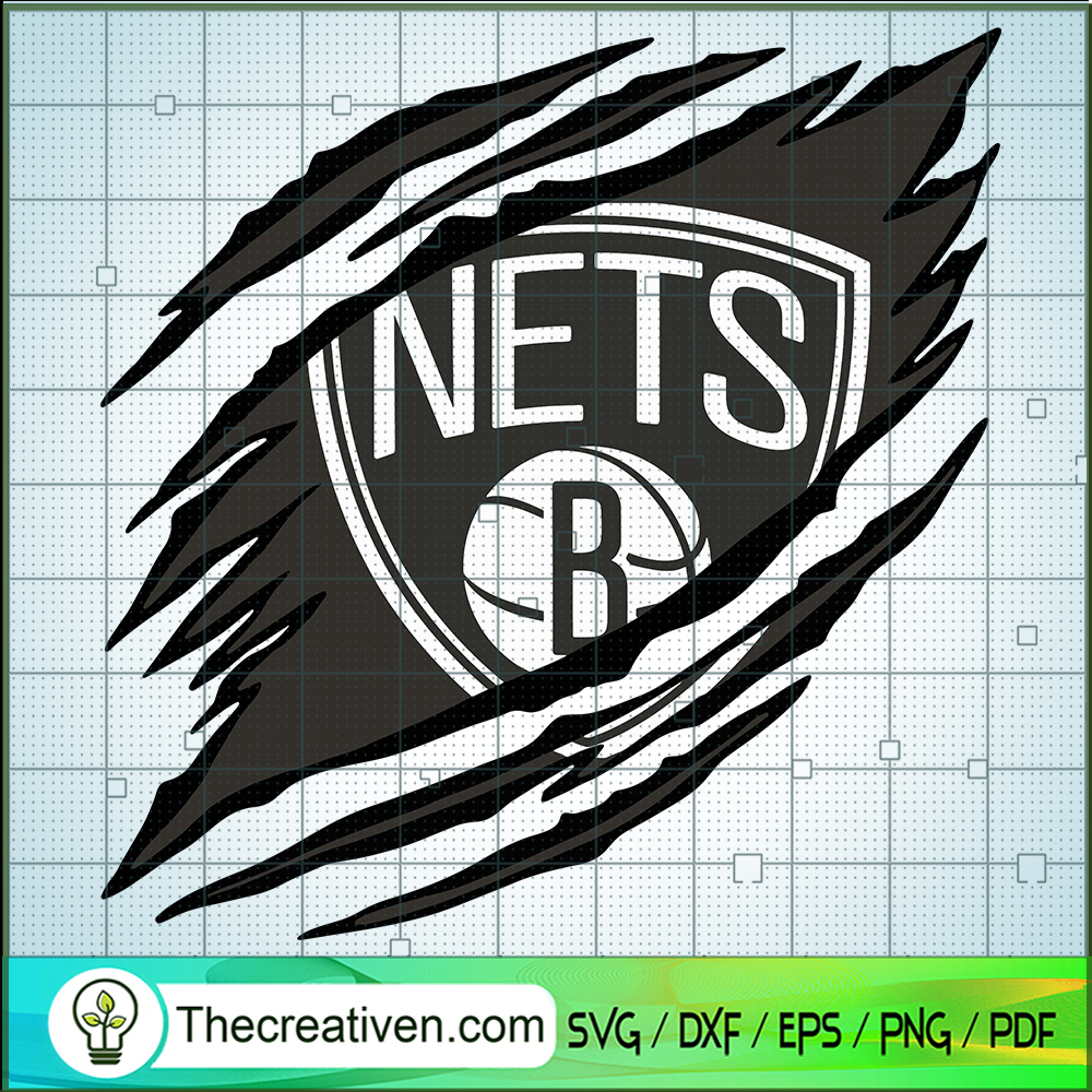 Brooklyn Nets Claws Logo SVG, NBA Logo SVG, NBA League SVG 1 Brooklyn Nets Claws Logo SVG, NBA Logo SVG, NBA League SVG