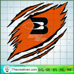 Buffalo Braves Claws Logo SVG, NBA Logo SVG, NBA League SVG