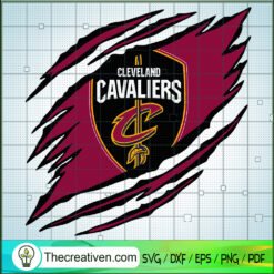 Cavs Claws Logo  SVG, NBA Logo SVG, NBA League SVG