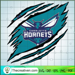 Charlotte Hornets Claws Logo SVG, NBA Logo SVG, NBA League SVG