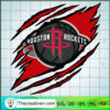 Houston Rockets Claws Logo SVG, NBA Logo SVG, NBA League SVG 2 13 copy 4