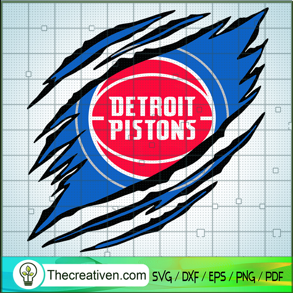 Detroit Pistons Claws Logo SVG, NBA Logo SVG, NBA League SVG 1 Detroit Pistons Claws Logo SVG, NBA Logo SVG, NBA League SVG