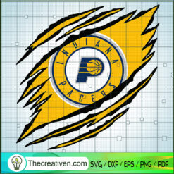 Indiana Pacers Claws Logo SVG, NBA Logo SVG, NBA League SVG