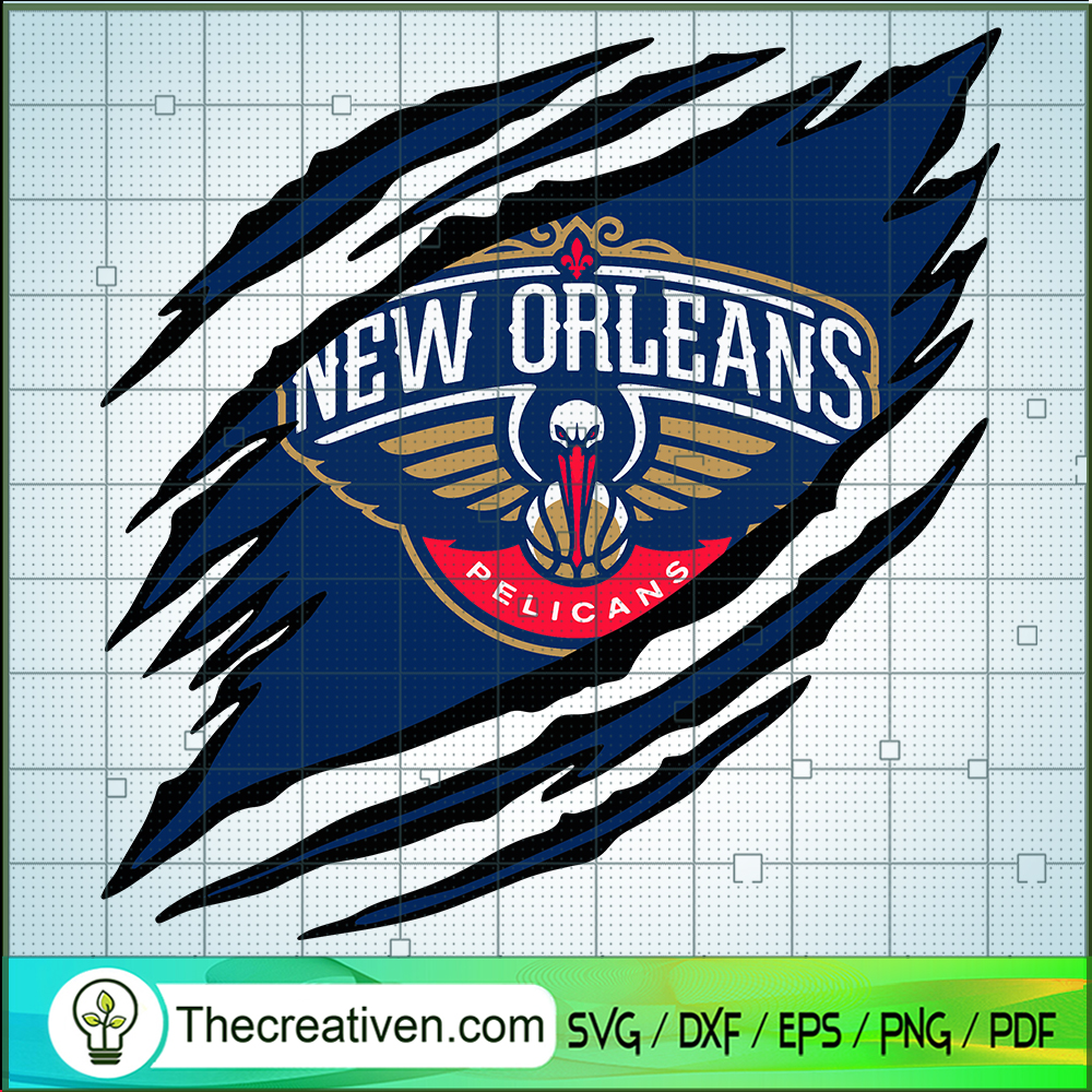 New Orleans Pelicans Claws Logo SVG, NBA Logo SVG, NBA League SVG 1 New Orleans Pelicans Claws Logo SVG, NBA Logo SVG, NBA League SVG