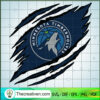 Timberwolves Claws Logo SVG, NBA Logo SVG, NBA League SVG