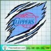 San Diego Clippers Claws Logo SVG, NBA Logo SVG, NBA League SVG 3 32 copy