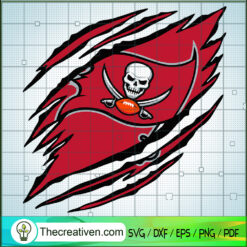Tampa Bay Buccaneers Flag Cl SVG Cut File for Cricut