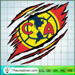 Club America Claws Logo SVG, NFL Logo SVG, NFL Football SVG
