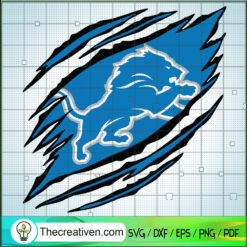 Detroit Lions Claws Logo SVG, NFL Logo SVG, NFL Football SVG