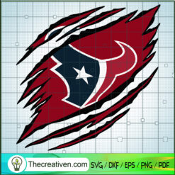 Houston Texans Claws Logo SVG, NFL Logo SVG, NFL Football SVG