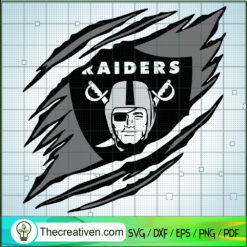 Las Vegas Raiders Claws Logo SVG, NFL Logo SVG, NFL Football SVG