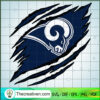 Los Angeles Rams Buffalo Cla SVG Cut File for Cricut