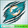 Miami Dolphins Claws Logo SVG, NFL Logo SVG, NFL Football SVG