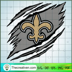 New Orleans Saints Claws Logo SVG, NFL Logo SVG, NFL Football SVG