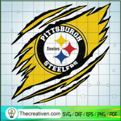 Pittsburgh Steelers Claws Logo SVG, NFL Logo SVG, NFL Football SVG