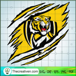 Richmond Tigers Claws Logo SVG, NFL Logo SVG, NFL Football SVG