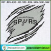 San Antonio Spurs NBA Claws Embroidery Design 2 1 copy 6