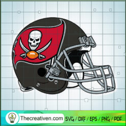Buccaneers Helmet SVG, Tampa Bay Buccaneers SVG, NFL SVG
