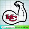 Kansas City Chief Biceps SVG, KC Teams SVG, Football Team SVG 2 56 copy