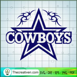 Cowboys Star Logo SVG, Dallas Cowboys SVG, NFL SVG
