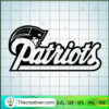 New England Patriots Words SVG, Patriots Logo SVG, Football Team SVG