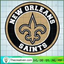 New Orleans Saints SVG, Football Team SVG, NFL SVG
