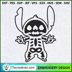 Stitch Skeleton Embroidery Designs Embroidery Design – Design 80382