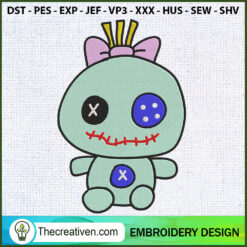 Trapos Lilo Y Stitch Embroid Embroidery Design