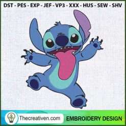 Stitch and Lilo Embroidery D Embroidery Design
