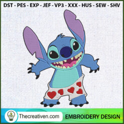 Stitch Heart Love Embroidery Embroidery Design