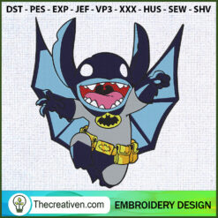 Stitch Batman Embroidery Designs Embroidery Design – Digital Download