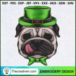 Patrick Pulldog Embroidery D Embroidery Design