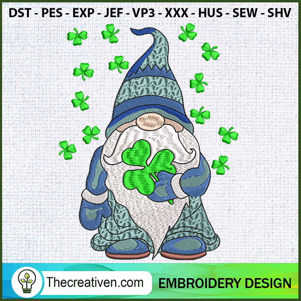 Gnome St Patric Embroidery D Embroidery Design 1 Gnome St Patric Embroidery D Embroidery Design