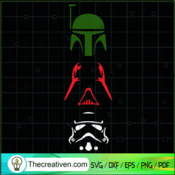 Star Wars Head SVG, Star Wars Characters SVG, Darth Vader SVG