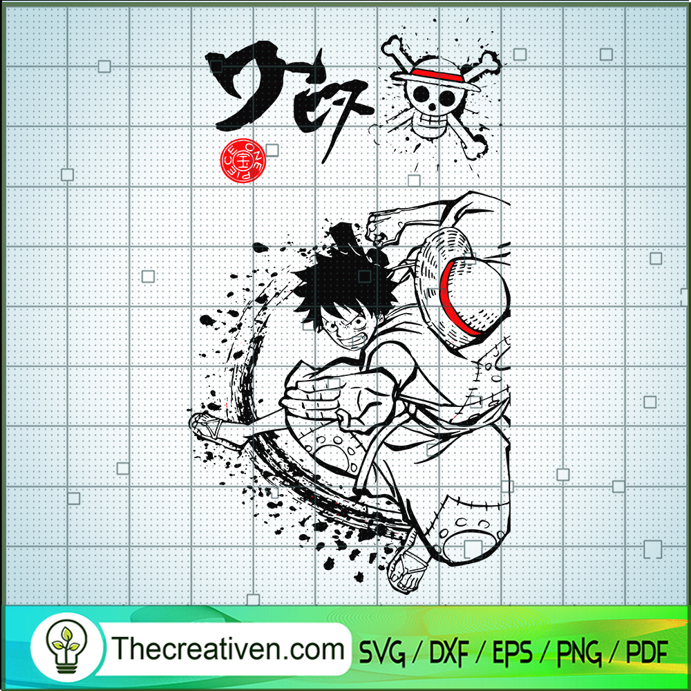 Luffy Strike Out SVG, Monkey D.Luffy SVG, One Piece SVG 1 Luffy Strike Out SVG, Monkey D.Luffy SVG, One Piece SVG