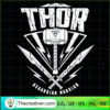 Mjölnir SVG, Thor Asgardian Warrior SVG, Thor's Hammer SVG
