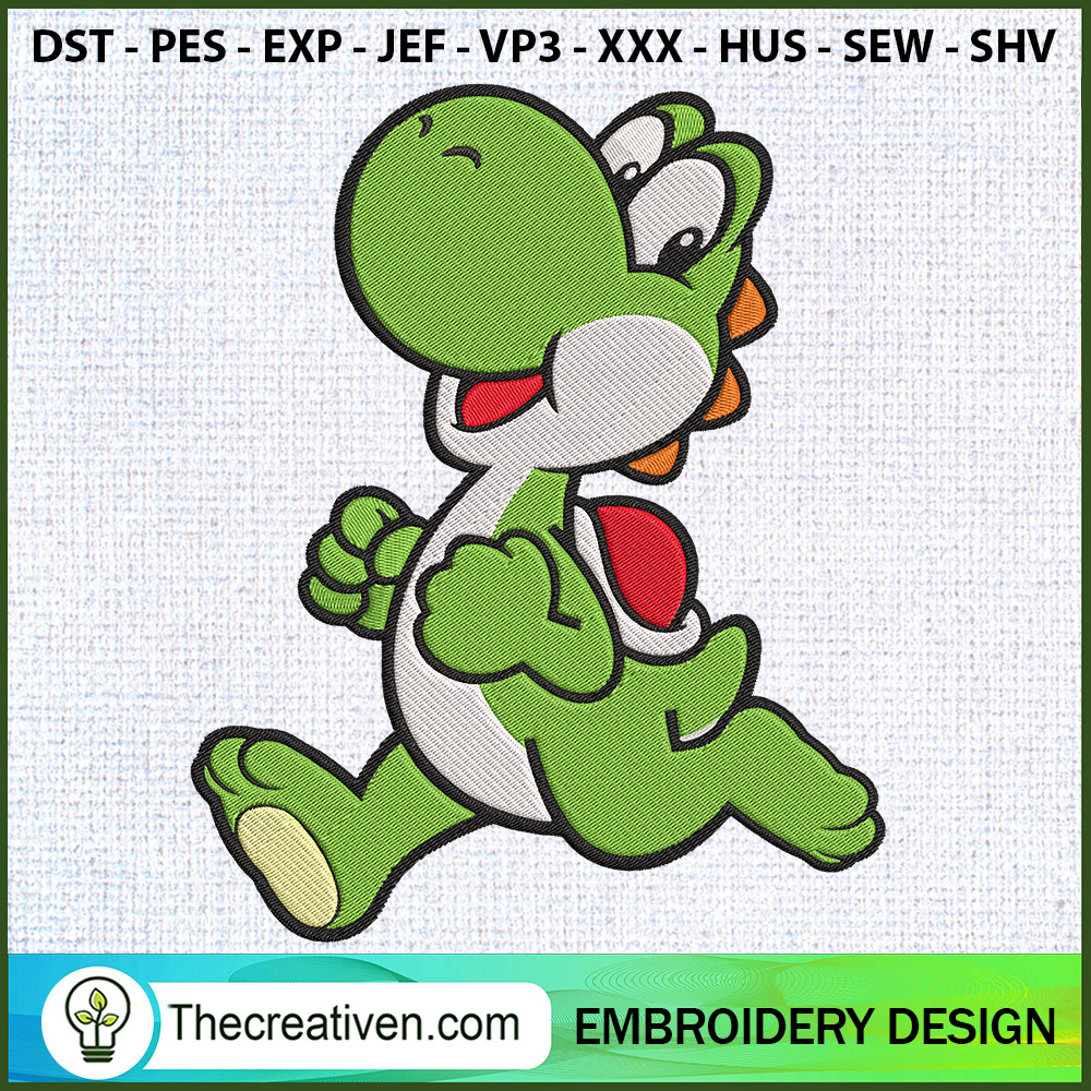 Yoshi Mario Embroidery Designs Embroidery Design – Digital Download 1 Yoshi Mario Embroidery Designs Embroidery Design – Digital Download