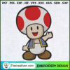 Toad Mario Embroidery Designs Embroidery Design – Digital Download