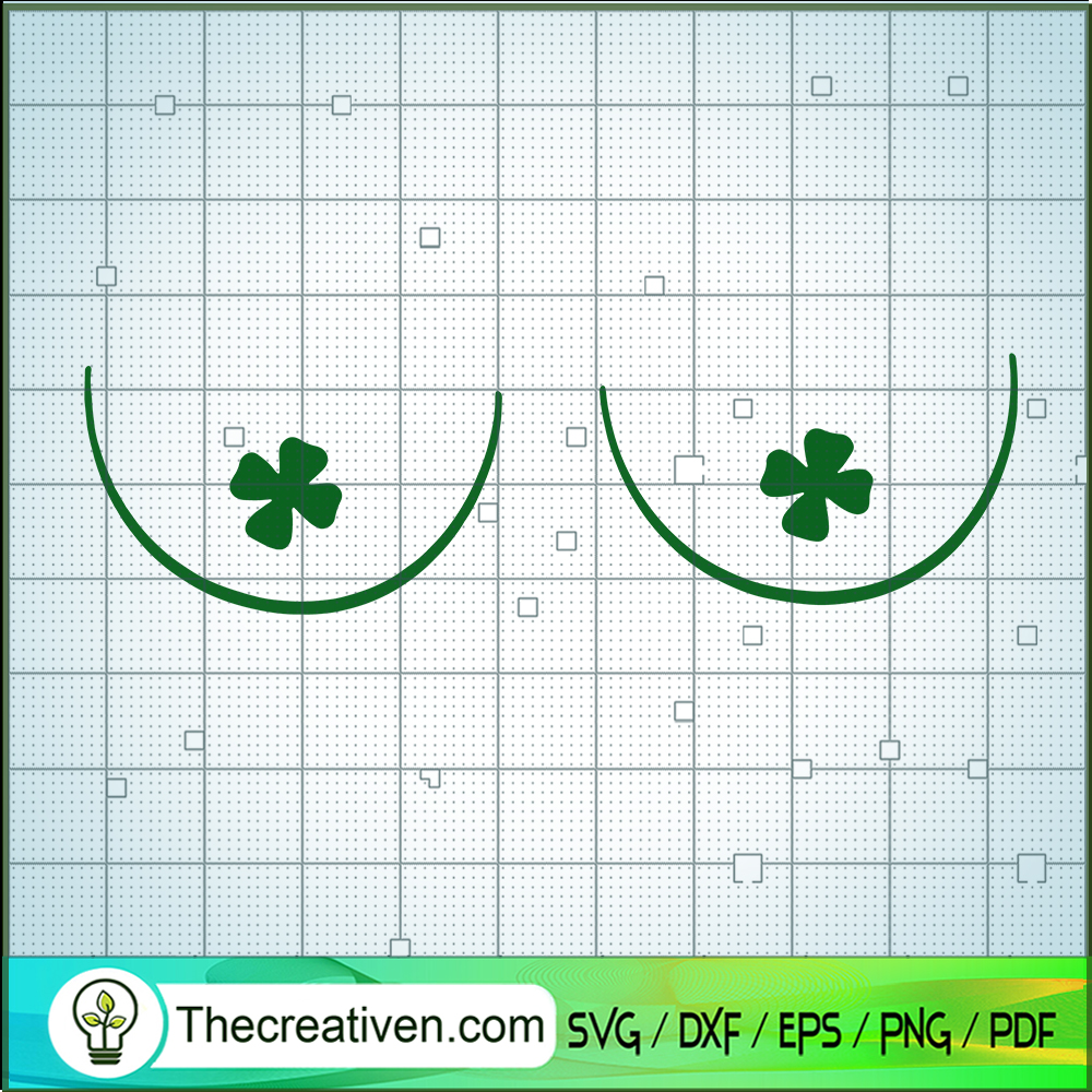 Shamrock Boobs SVG, Funny St Patricks Day SVG, Funny St Pattys SVG 1 Shamrock Boobs SVG, Funny St Patricks Day SVG, Funny St Pattys SVG