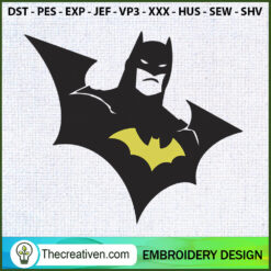 Batman Logo Bat Embroidery D Embroidery Design
