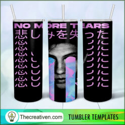 No More Tears Full Tumbler Wrap Tumbler Wrap – Digital Download