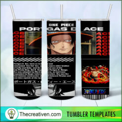 One Piece Portgas D.Ace Full T Tumbler Wrap Download