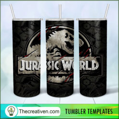 Jurrassic World Full Tumbler Wrap Tumbler Wrap – Digital Download