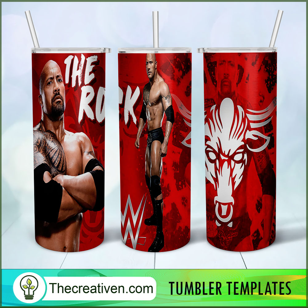 The Rock Full Tumbler Wrap Tumbler Wrap – Digital Download 1 The Rock Full Tumbler Wrap Tumbler Wrap – Digital Download