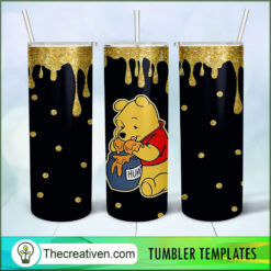 Winnie The Pooh Full Tumbler Wrap Tumbler Wrap – Digital Download