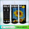 Blossom Full Tumbler Wrap Tumbler Wrap – Digital Download
