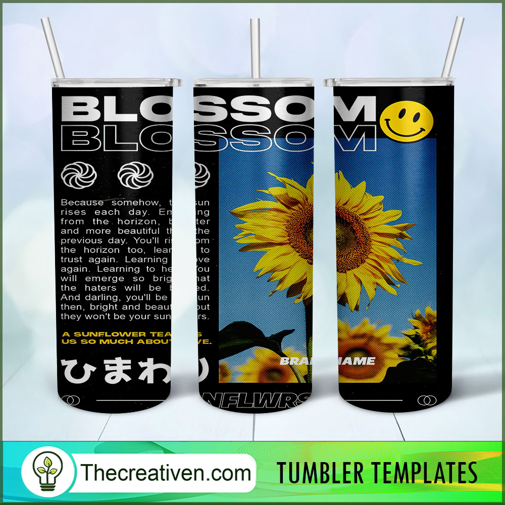 Blossom Full Tumbler Wrap Tumbler Wrap – Digital Download 1 Blossom Full Tumbler Wrap Tumbler Wrap – Digital Download