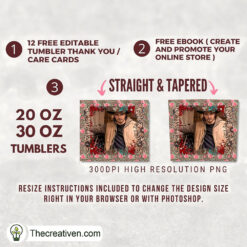 Alternative view of Kayce Dutton Full Tumbler Wrap Tumbler Wrap – Digital Download