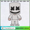 Marshmello Chibi Embroidery  Embroidery Design