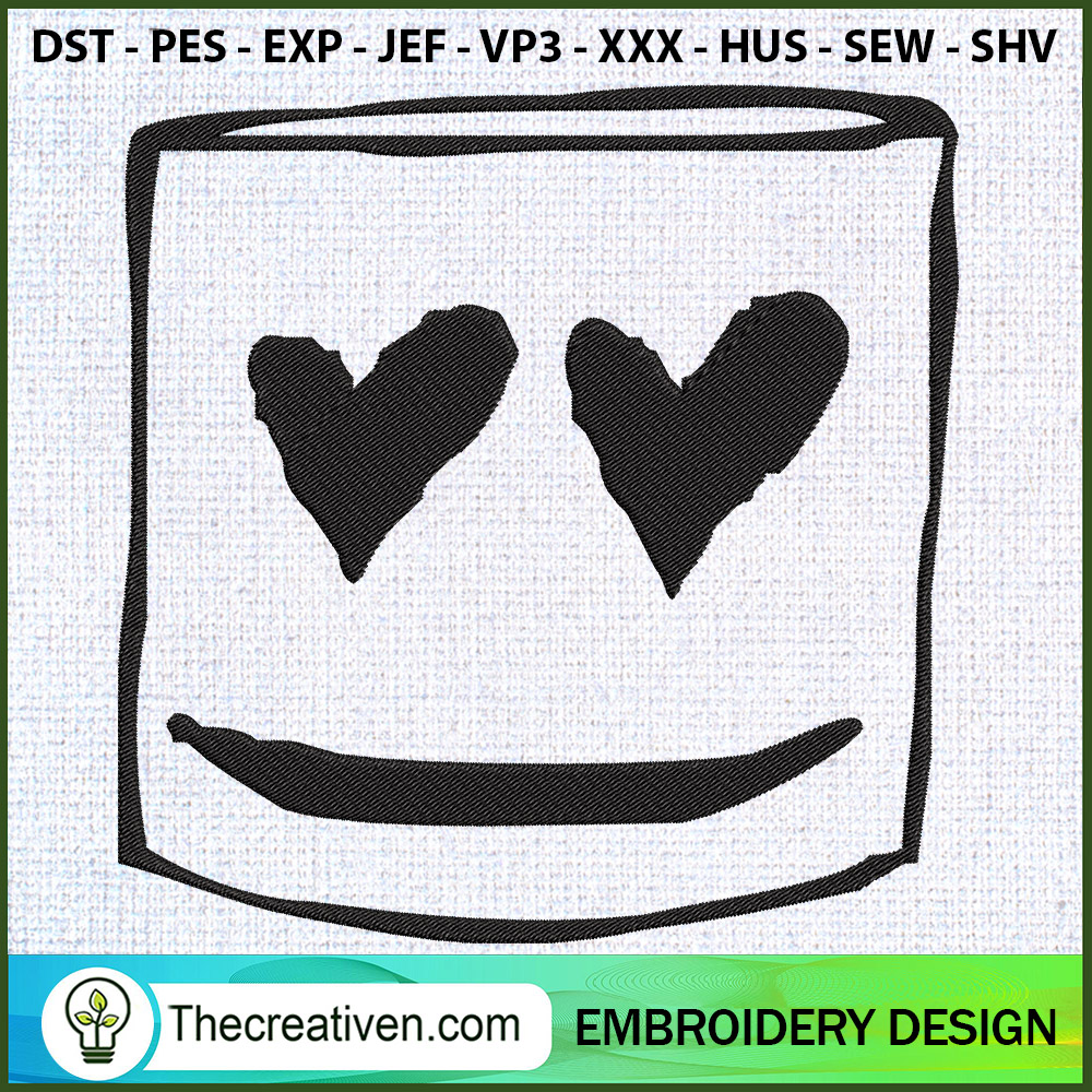 Marshmello Hat Embroidery Designs Embroidery Design – Digital Download 1 Marshmello Hat Embroidery Designs Embroidery Design – Digital Download